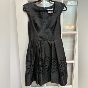 Yoana Baraschi Black Glam Rock Chic Cutout Punk Whimsigoth Mini Dress Size 4 S